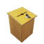 7.6 X 7.3 X 9.4" Wall Mounted Wooden Box For Suggestions, Charity, And Fundraising Tithese Offering