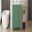 Meuble-lavabo 24 po avec lavabo, armoire de salle de bain avec tablette de porte, rangement latéral ouvert, structure en bois massif, porte à fermeture douce-418612857
