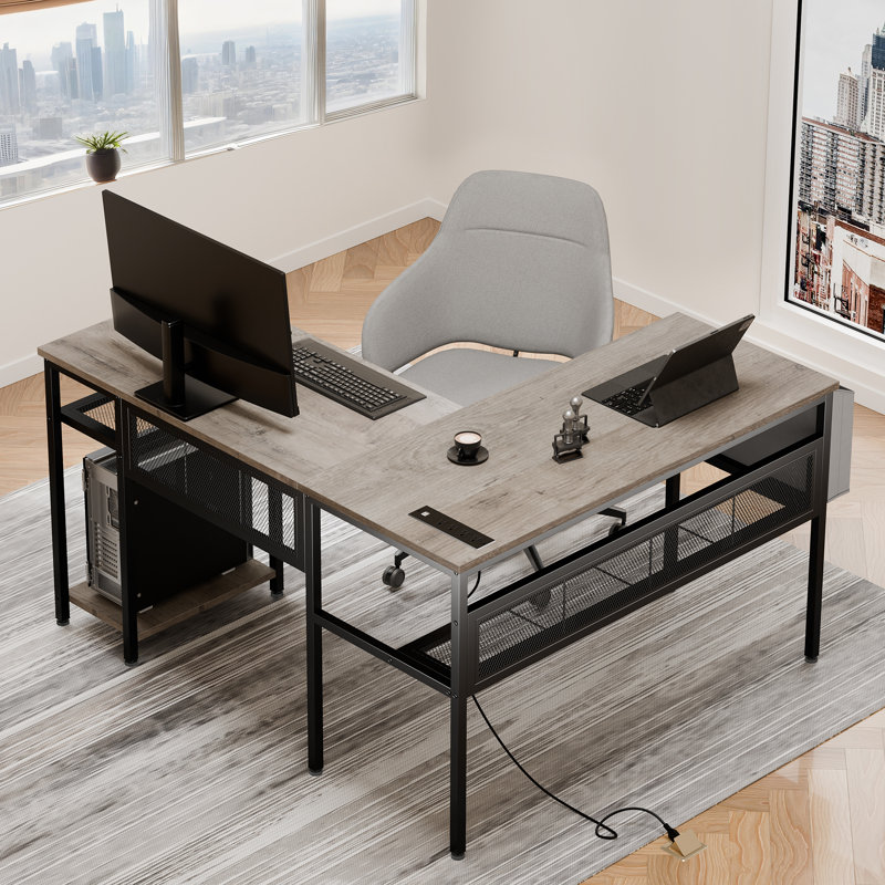 Bureau d'ordinateur en L Verlis