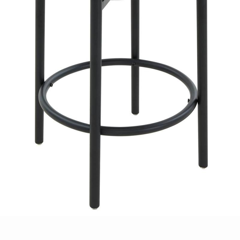Tabouret Colombe, Velours rouille, Tabouret de bar (siège d'une hauteur de 30 po)