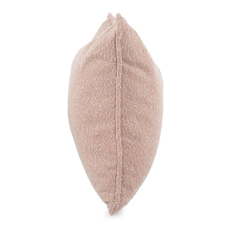 Coussin corail d'Alicante, Carré H 24 po x l 24 po, Rose
