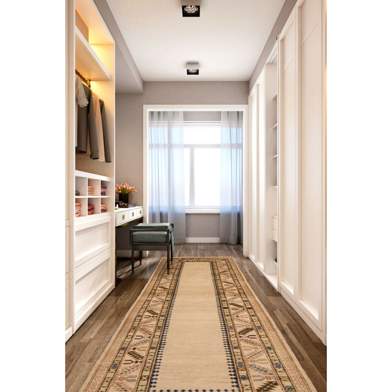 Peshawar Oushak Cream Rug 2'8" x 9'6"