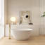 Baignoire de trempage autoportante 51,17 po