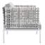Fauteuil de terrasse en aluminium Harmony Sunbrella-1350903830-1452452565