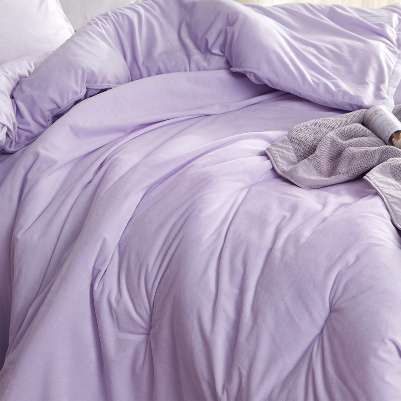 Baby Bird Coma Inducer Pastel Oversized Comforter Set, Twin XL Comforter + 1 Standard Sham