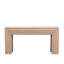 72.05 in. Solid Wood Console Table