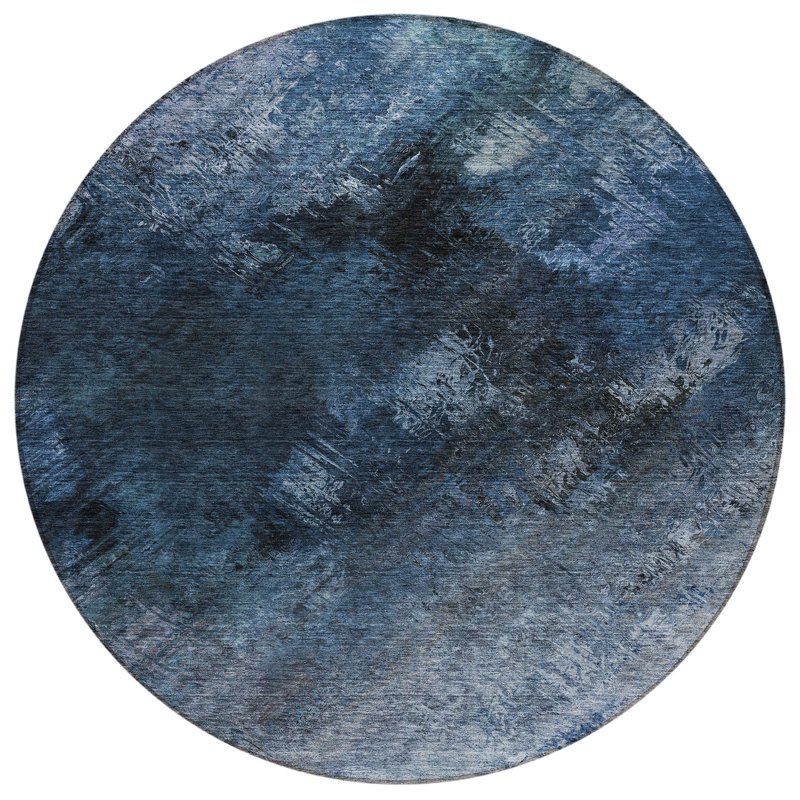 Fayme Indoor / Outdoor Rug, Round 8'
