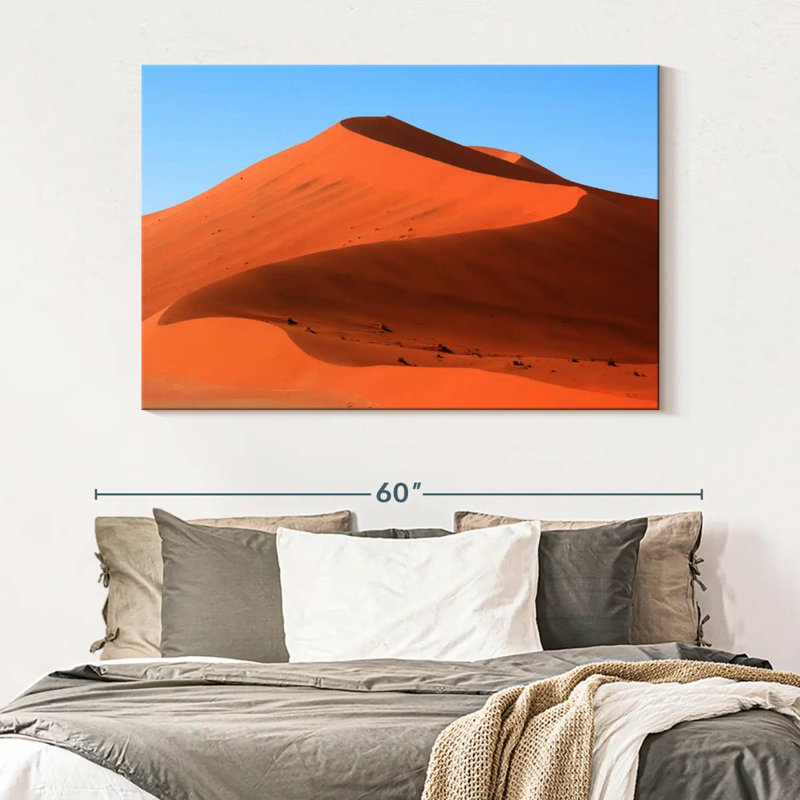 Dune de sable d'Alvord, H 34 po x l 51 po