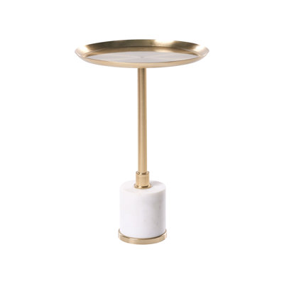 Pedestal End Table