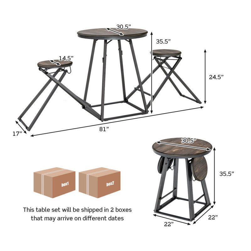 2 - Person As Pic Dining Set
