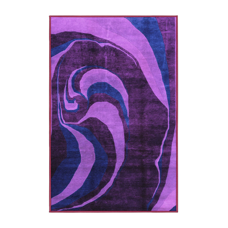 Abstract Indoor Rug, Rectangle 5' x 7'