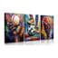 3 Piece Wrapped Canvas Print-35298938