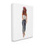 Girl Power Expression Fashionista debout pose par Ziwei Li - impression d'art graphique-1451527387-1451527383