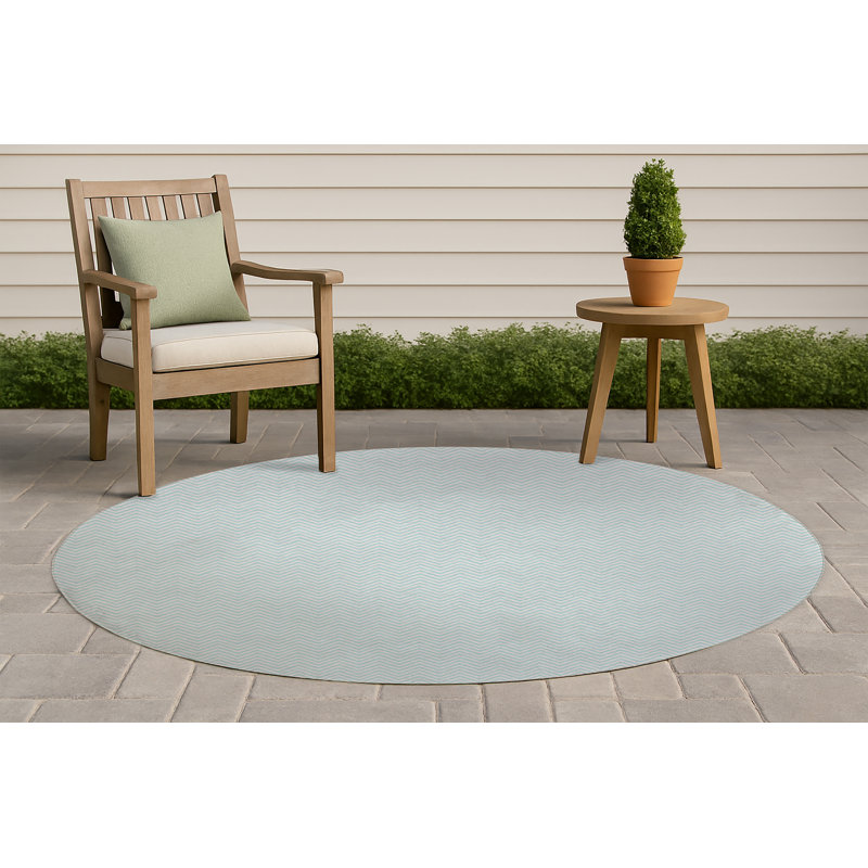 Tapis d'extérieur antidérapant Chevy Champ, Rond 5 pi