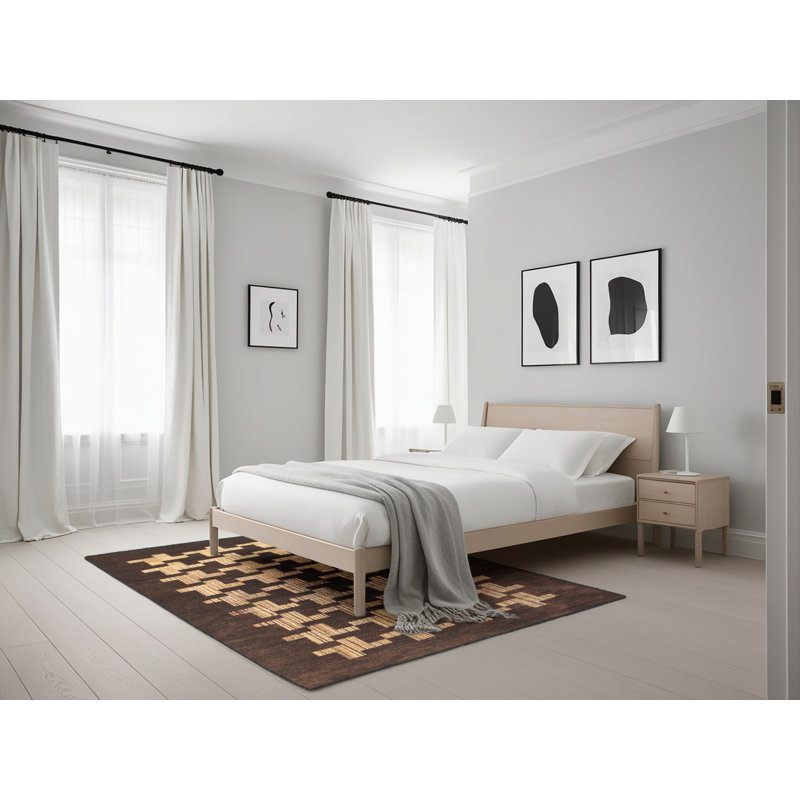 Tapis abstrait moderne 1619, Rectangle 5 pi x 7 pi
