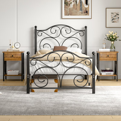 Auxter Steel Piece Bedroom Set