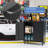 29.5''W Metal Removable Garage Storage Cabinet with Adjustable Shelf-Durable Tool Cabinet.