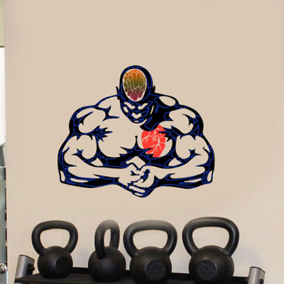 Adhésif décoratif musculation