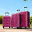 Valise à roulettes Hardshell 3 pièces avec valise TSA