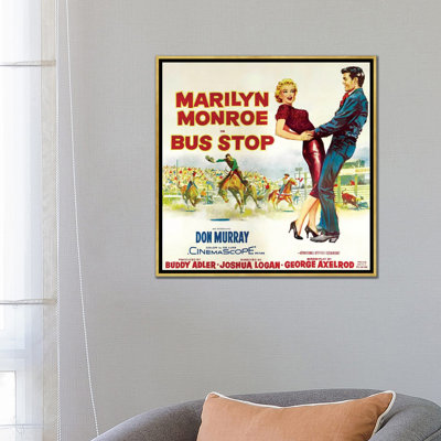 Bus Stop (Rodeo Scene) - Advertisements Print