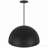 24 Inch Diameter Integrated Led Black Pendant