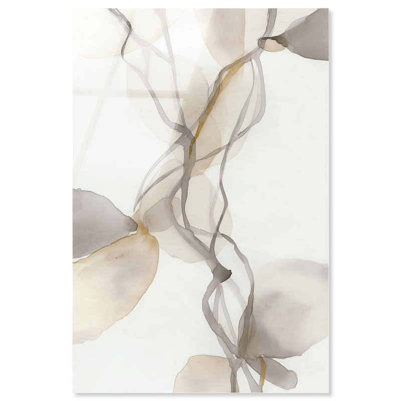 "Delicate Connection II", reproduction d'art acrylique sur toile par Art Remedy, prête à être suspendue, 16 x 24