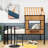 Mcenroe Twin Size Metal House Loft Bed-1219424525
