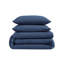 Cotton Waffle Duvet 3 Pc -114740616-114740619