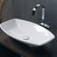 Ceramica 23.6'' L Bathroom Sink