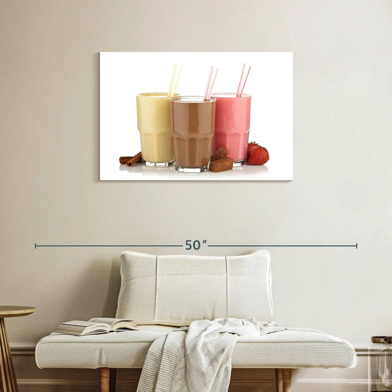 Yarlin Classic Milkshakes, 24" H x 36" W