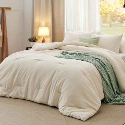 Bedsure Reversible Prewashed Comforter Set