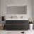 72" Wall-Mounted Bathroom Vanity Floating Double Sink Vanity with Stone Resin Top and Basin, 4 Soft Close Drawers-1736600461