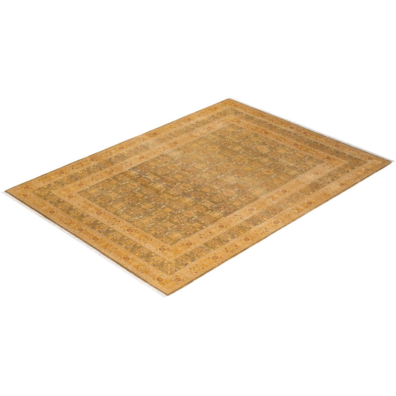 Classic One-of-a-Kind 6' 2" X 8' 4" Hand Knotted Area Rug