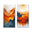 Fading Autumn Mountain Landscape I - Paysages, décoration murale 2 panneaux-1708825178-1708825182