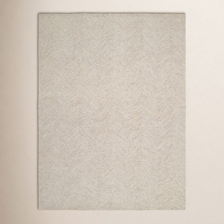 Wheaton Handmade Wool Taupe Rug