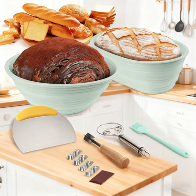 Ensemble de paniers à l'épreuve du pain Banneton