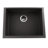 Plymouth 23.625'' L Single Bowl Granite Kitchen Sink-15777318