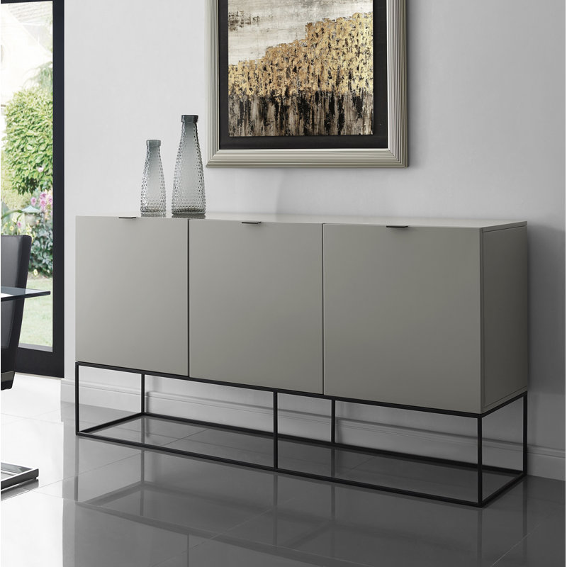Mcmullan 71 " W Buffet Table, Light Gray