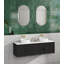 Glass Oval Mirror