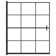 45.7'' W 55.1'' H Framed Rectangle Shower Enclosure