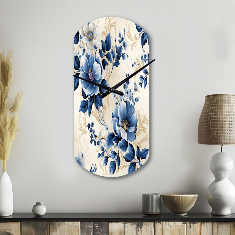 Horloge murale cylindrique Cobalt, Grand