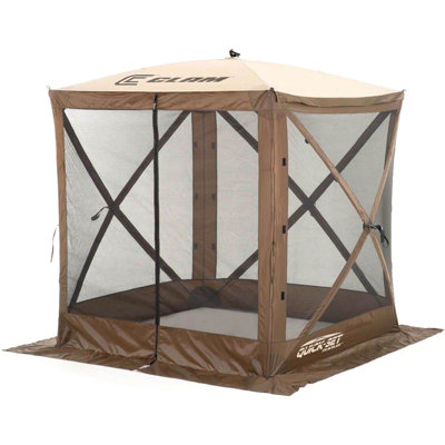 CLAM Quick-Set Portable Outdoor Camping Canopy Shelter
