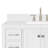 Cambridge 42.25'' Single Bathroom Vanity with Carrara Quartz Top-467159071-430846725