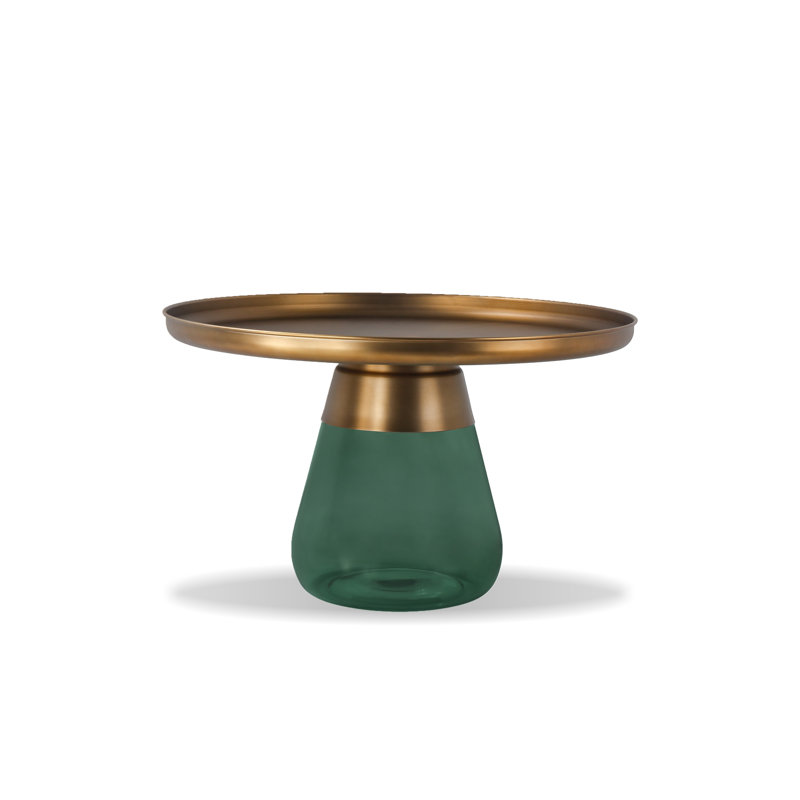 Duverre Coffee Table, Bronze, Green