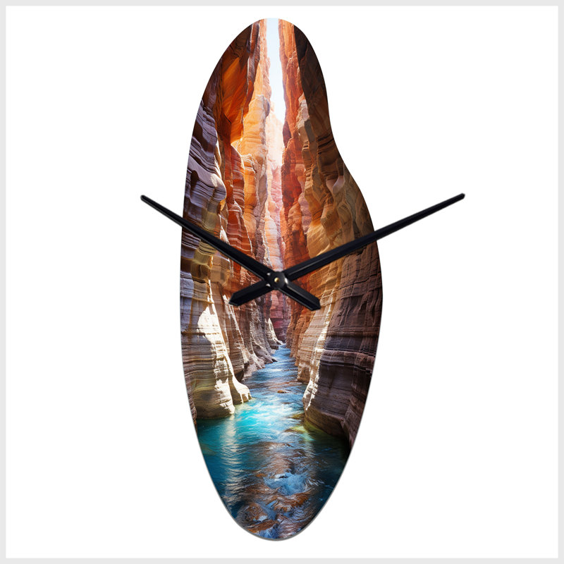 Horloge murale Canyon, Moyenne