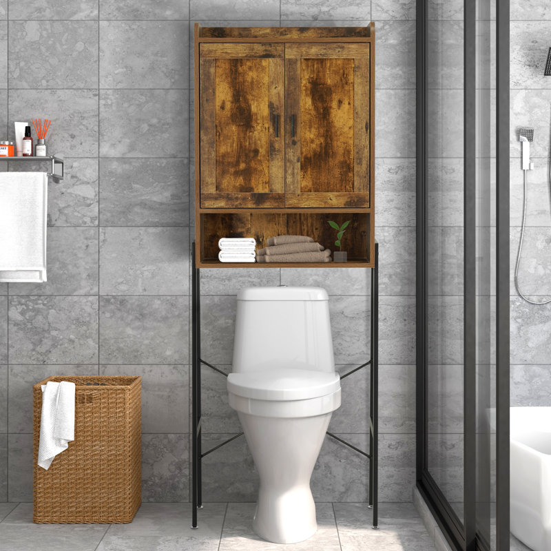Jemekia Over The Toilet Storage, Brown