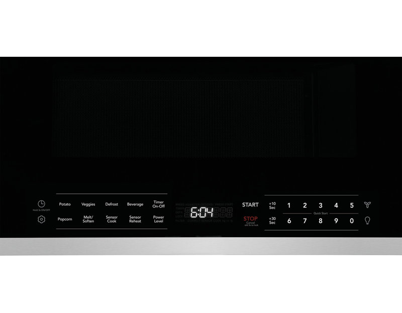Frigidaire 29.875" 1.9 cu ft. 1000 - Watt Over-the-Range Microwave with Sensor Cooking, Stainless Steel