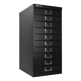  Bisley 6 Drawer Steel Under-Desk Multidrawer Storage