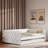 Upholstered Daybed With Trundle And Led
