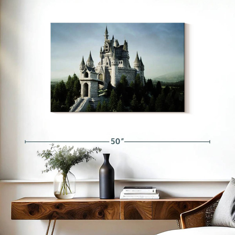 Château de conte de fées Lilie, H 24 po x l 36 po